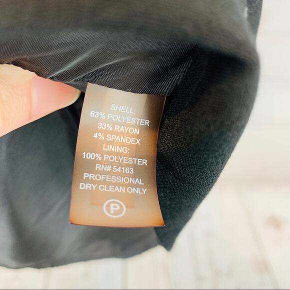 Calvin Klein black a-line dress retro look - Picture 8 of 8